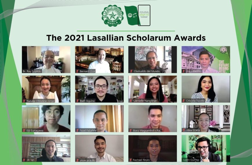 2021 Lasallian Scholarum Awards, pinasinayaan ng Pamantasang De La Salle