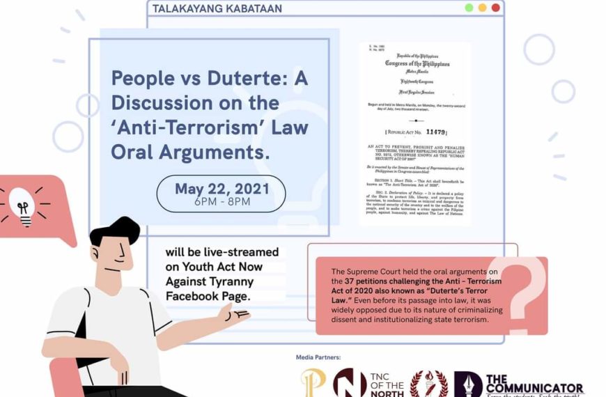 Mapangbusal na ATL, kinondena ng abanteng kabataan sa isang talakayan