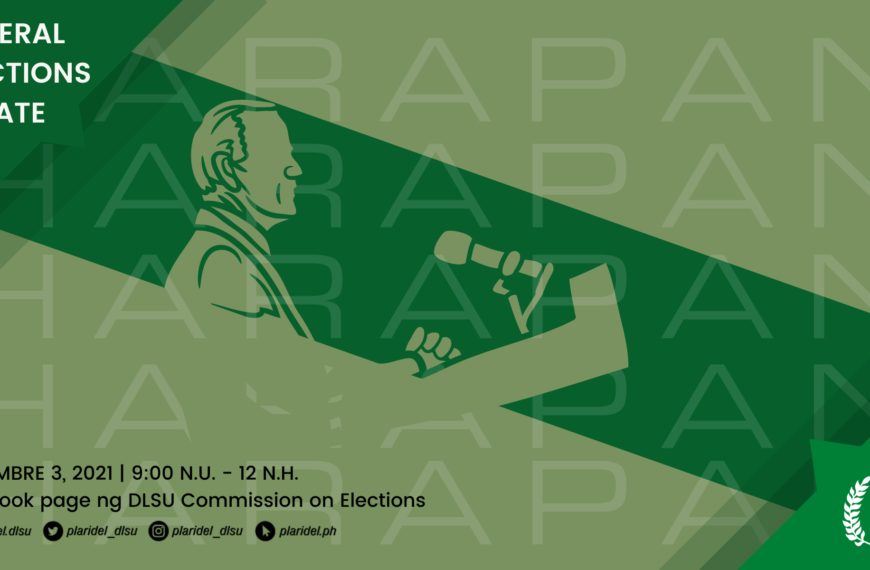 Tapat at Santugon, nagtagisan sa Debate ng General Elections 2021