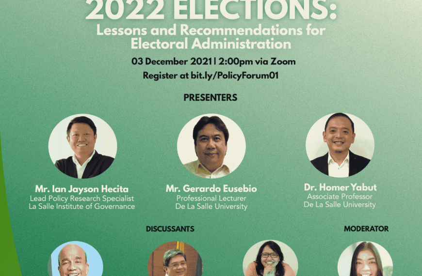 Paghahanda para sa Lokal at Pambansang Halalan sa gitna ng pandemya, binigyang-tuon sa COVID-proofing the 2022 Elections Forum