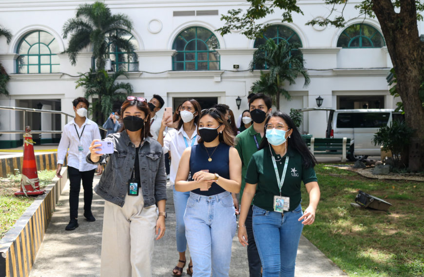 Pagsiyasat sa kalagayan ng kampus bilang paghahanda sa muling pagbubukas ng Pamantasan, isinagawa ng USG