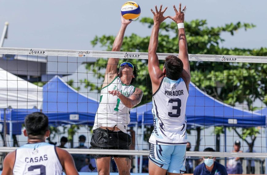 Pagkinang sa panudlaan: Green Spikers, sinibat ang bagwis ng Soaring Falcons tungo sa Final Four!