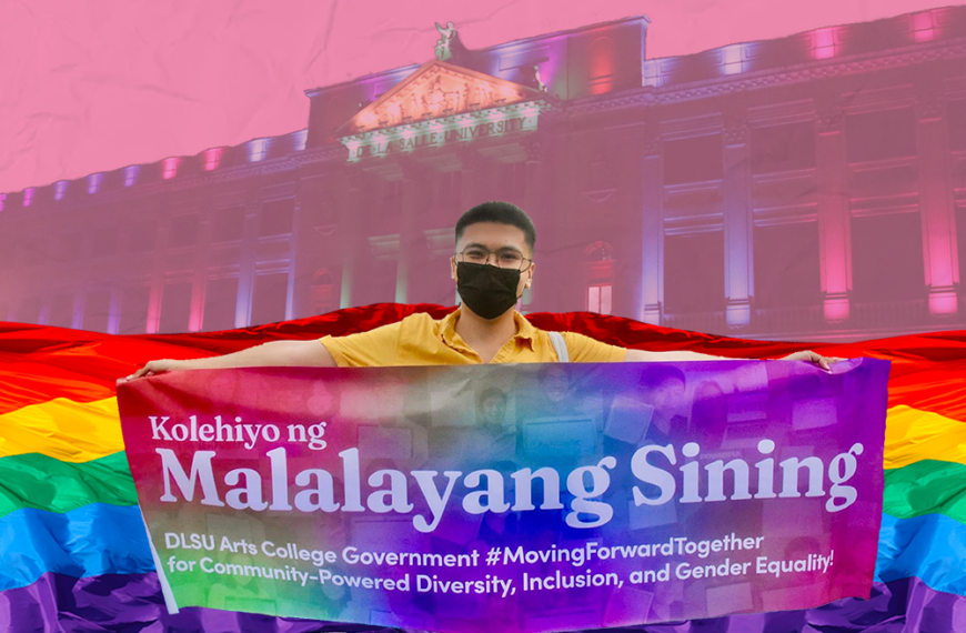 Pag-asang hatid sa nakasilong sa bahaghari: Kuwento ng isang LGBTQIA+ student leader na handang maging binhi ng pagbabago