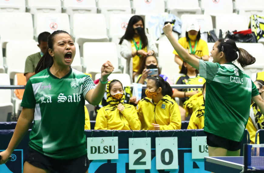 Lady Paddlers, winalis ang Tiger Paddlers sa finals ng UAAP Season 85 Table Tennis Tournament!