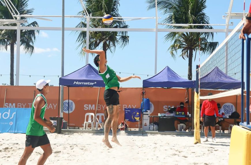 Green Spikers, nakamit ang ikalawang panalo sa UAAP Season 85 Men’s Beach Volleyball Tournament!