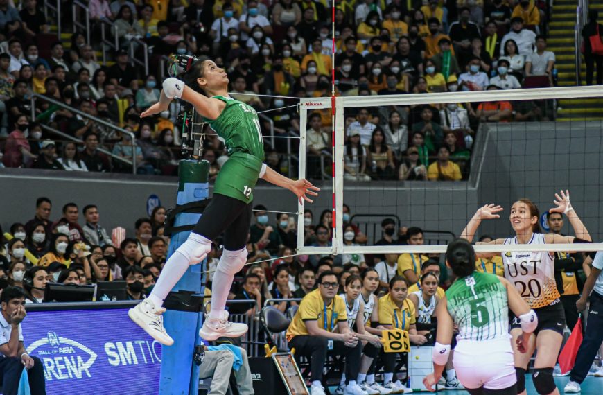 Lady Spikers, pinigilan ang pagdagundong ng Golden Tigresses