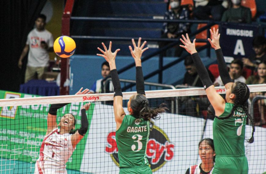 Lady Spikers, inararo ang Lady Altas sa Shakey’s Super League!