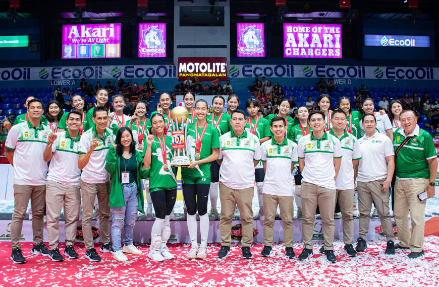 Samyo ng trono: Lady Spikers, nakamit ang kampeonato sa Shakey’s Super League!