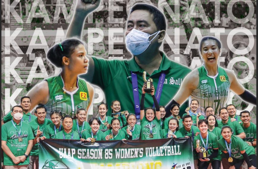 Pagbabalik ng hagupit: Pagpupugay sa tagumpay ng DLSU Lady Spikers