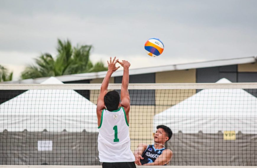 Green Spikers, sinabuyan ng buhangin ang Soaring Falcons