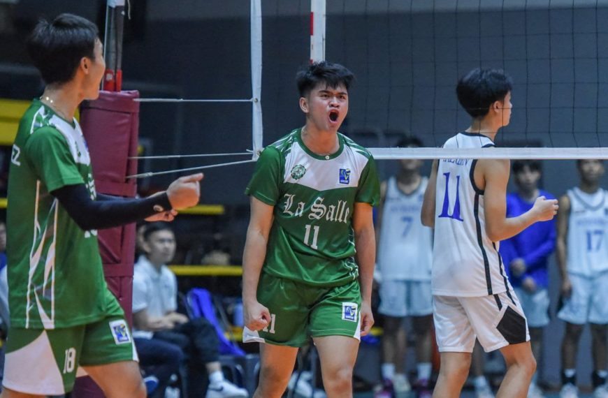 Green Spikers, dinakip ang langkay ng Blue Eagles