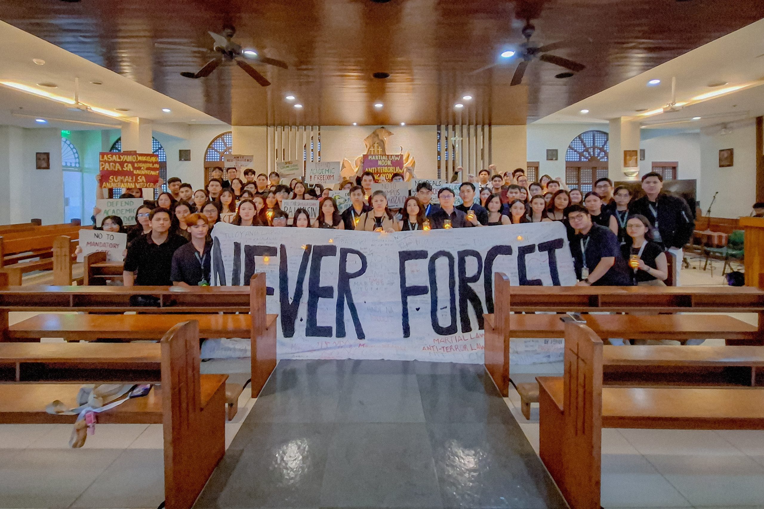 Pag-alala sa masalimuot na nakaraan: Solidarity Walk at Prayer Vigil para sa anibersaryo ng Batas Militar, inilunsad ng OVPEA