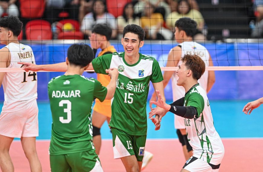 Green Spikers, ginulpi ang hanay ng Golden Spikers