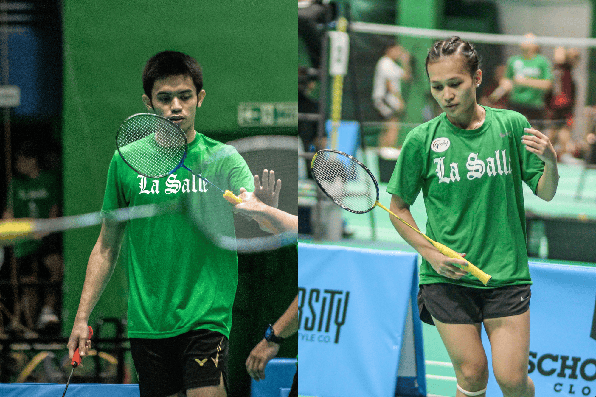 Green at Lady Shuttlers, natigatig sa ginigipit na karera