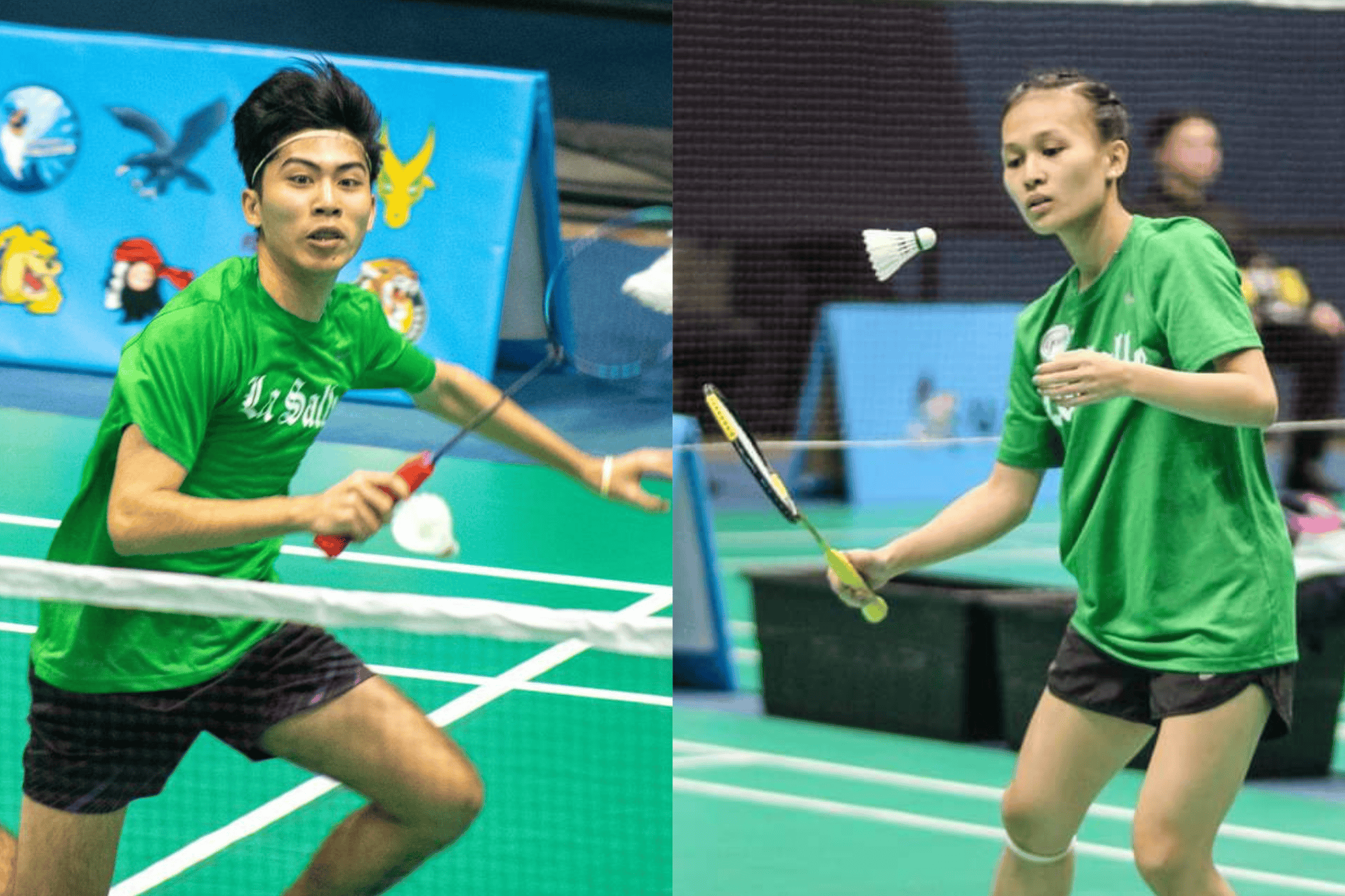 Green at Lady Shuttlers, nalula sa pamamayagpag ng mga agila