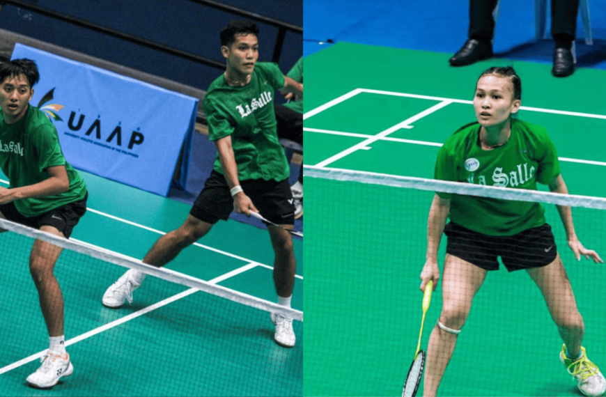 Taft Dr1v3: Green at Lady Shuttlers, tinintahan ang puwang sa kartada