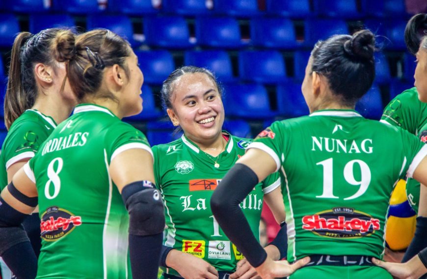 Lady Spikers, ibinandera ang mas matingkad na berde kontra Lady Blazers