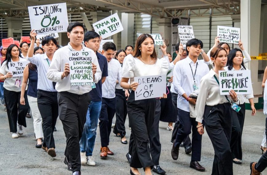 #TamaNaFees: Unity walk para sa pagsulong ng 0% tuition fee increase, inilunsad ng DLSU USG