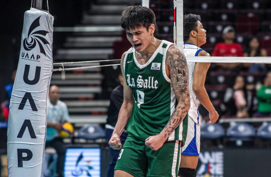 Green Spikers, pinalupaypay ang matinis na pagsagitgit ng Blue Eagles