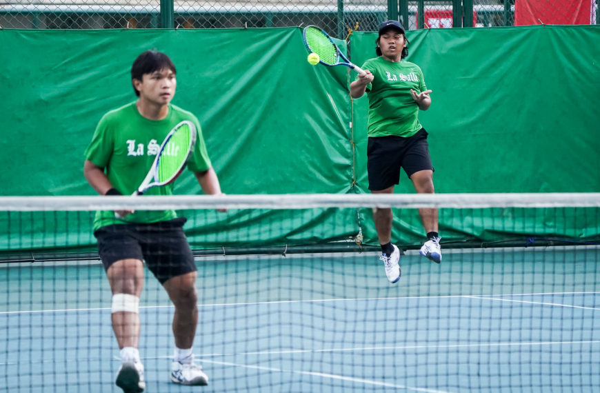 Green Tennisters, bigong makapiglas kontra UST Male Tennisters