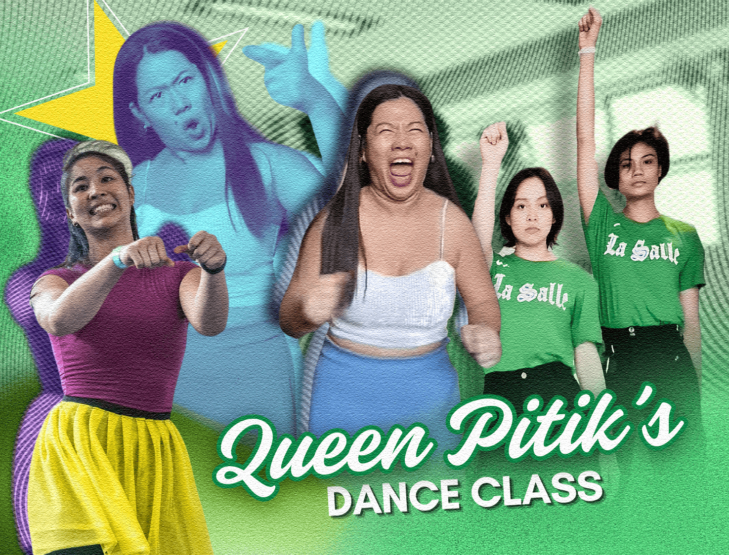 [SPOOF] DLSU Lady Spikers, puspusan ang hatawan kasama si Queen Pitik