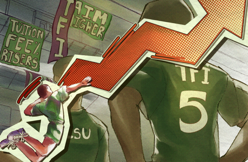 [SPOOF] #LoanSallianPride: DLSU, babansagang TF Risers sa pagpasok ng panibagong season ng UAAP
