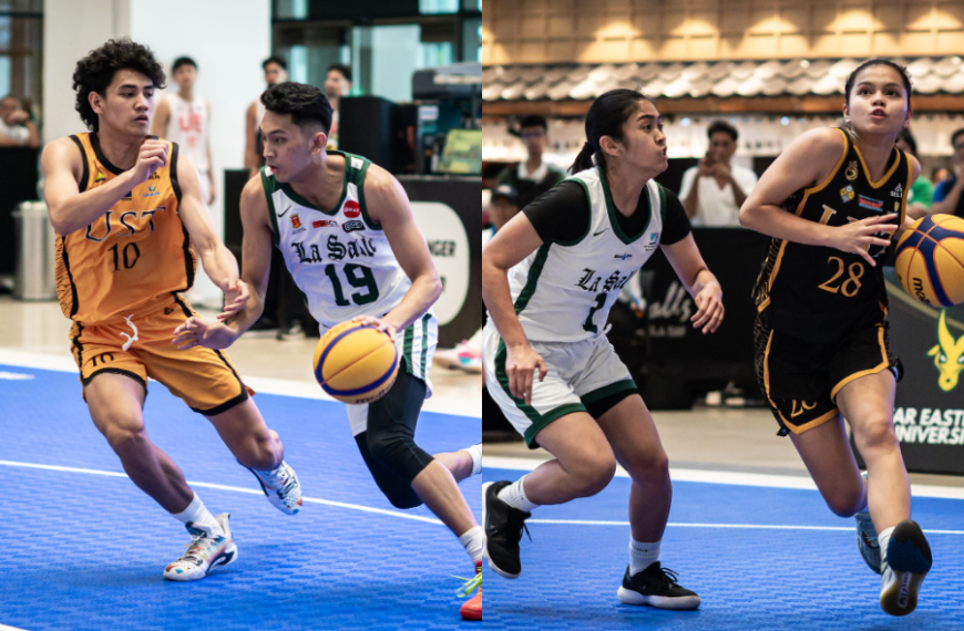 Green at Lady Archers, umukit ng magkataliwas na resulta sa UAAP 3×3