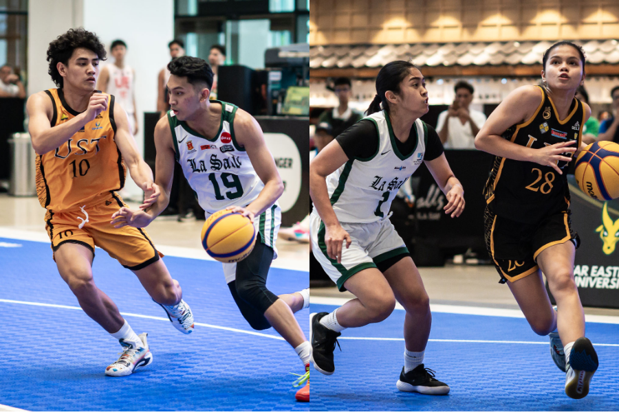 Green at Lady Archers, umukit ng magkataliwas na resulta sa UAAP 3×3