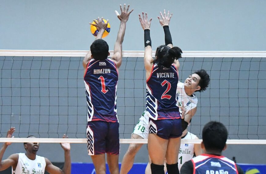 Green Spikers, nanalasa kontra Letran Knights