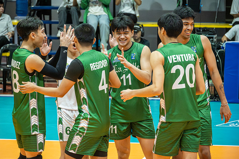 Green Spikers, ibinalandra ang perpektong kartada kontra Blazers