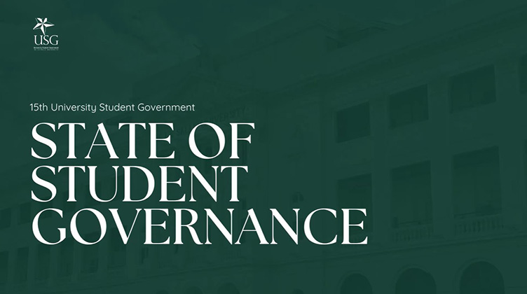 Mga inisyatiba ng ika-15 administrasyon ng USG, itinampok sa huling State of Student Governance 2025