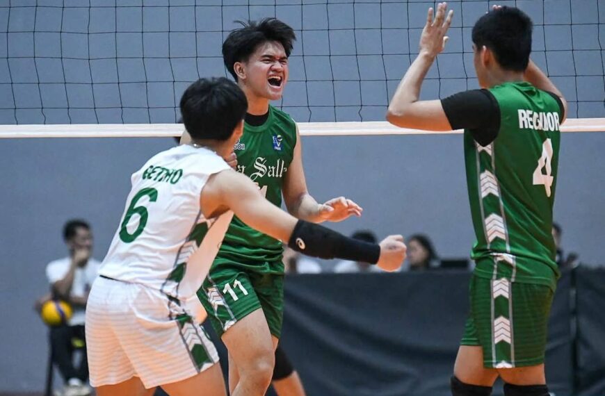 ANIM-O: Green Spikers, sinupil ang Blue Eagles sa V-League