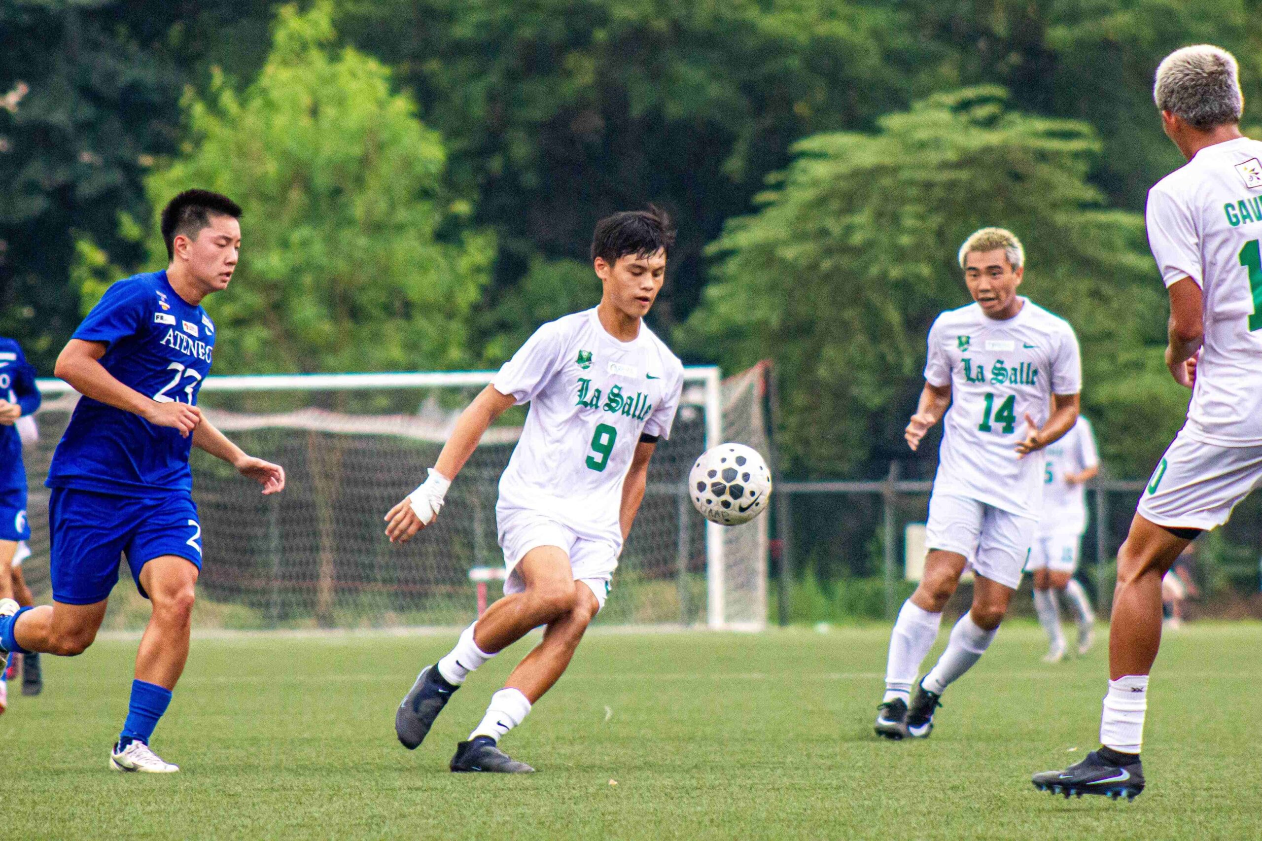 Green Booters, sinabayan ang tulin ng Ateneo Men’s Football Team