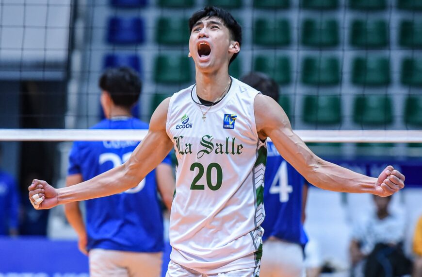 Green Spikers, winasiwas ang Blue Eagles; tiket sa Finals, sinelyuhan