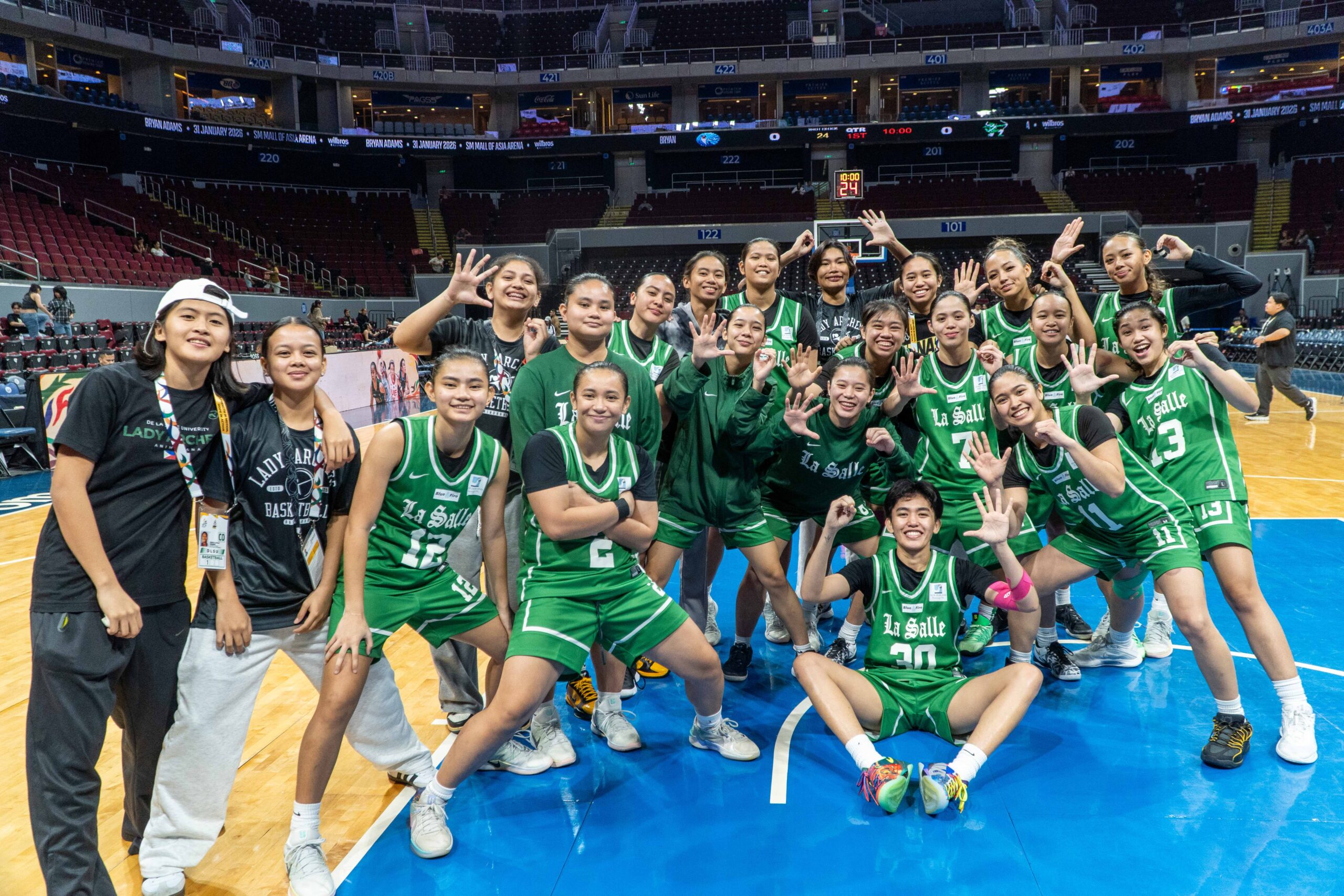 Lady Archers, tinuldukan ang pagaspas ng mga palkon