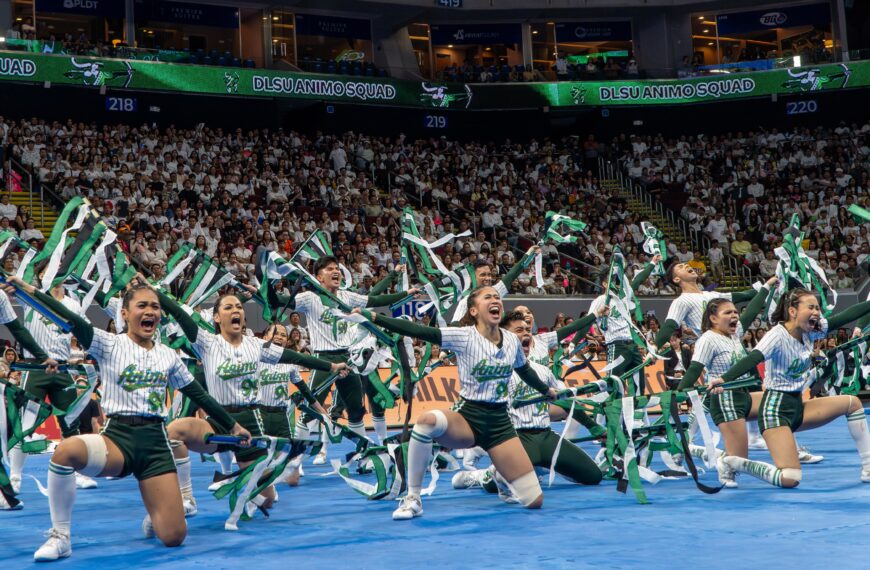Animo Squad, humambalos patungong ikapitong puwesto sa UAAP Cheerdance