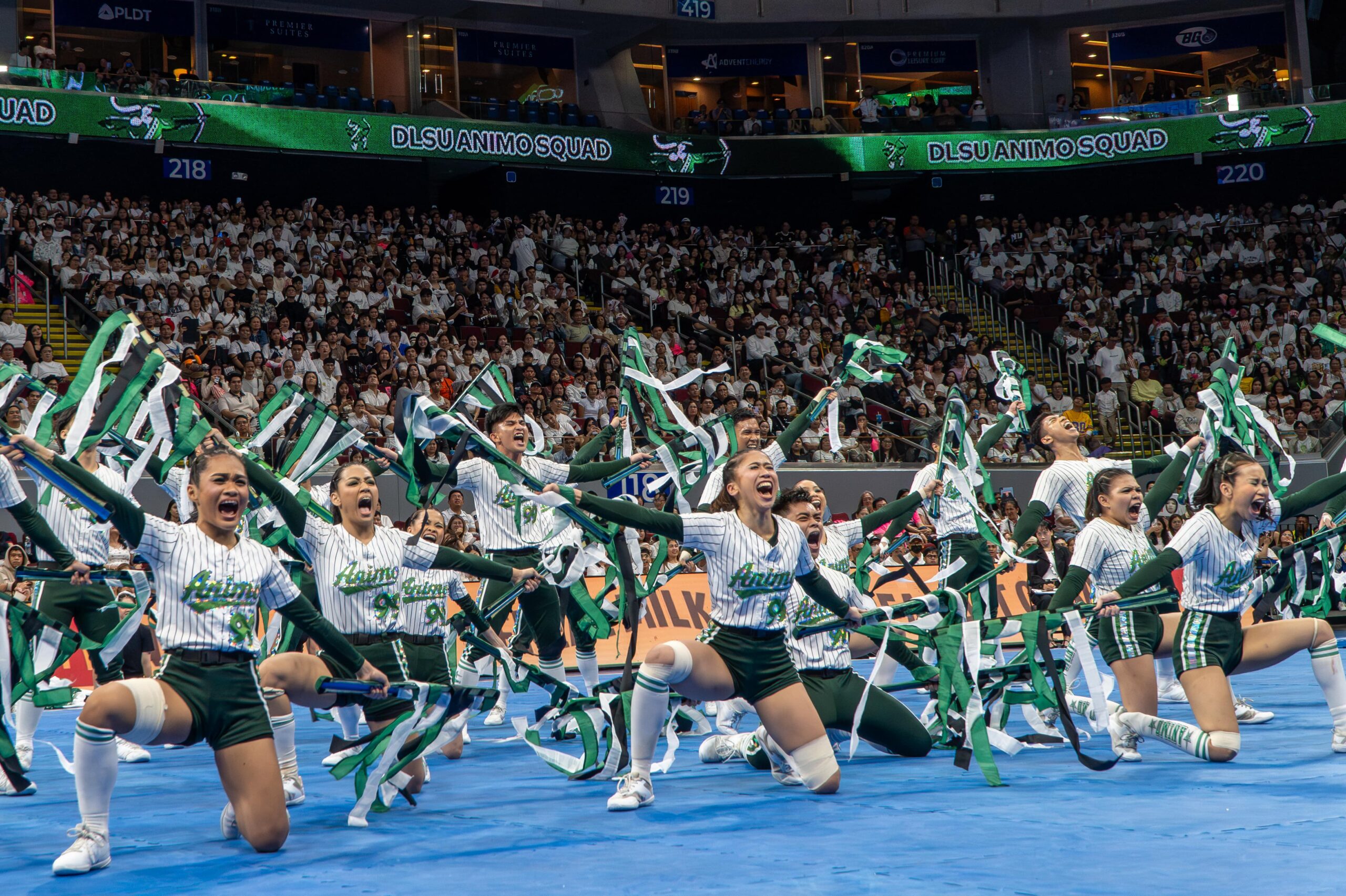 Animo Squad, humambalos patungong ikapitong puwesto sa UAAP Cheerdance