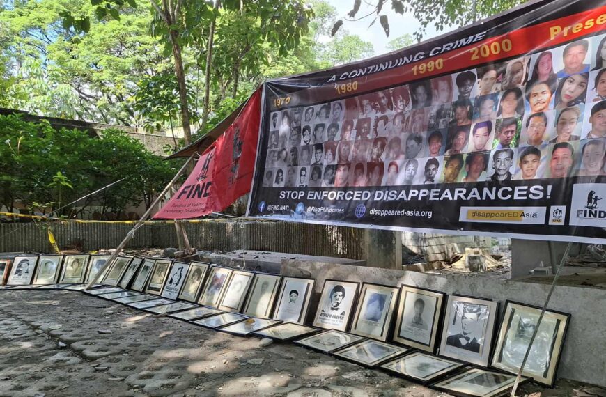 Istoryang hindi matatapos: Patuloy na paghahayag ng FIND para sa pagkamit ng katarungan sa desaparecidos