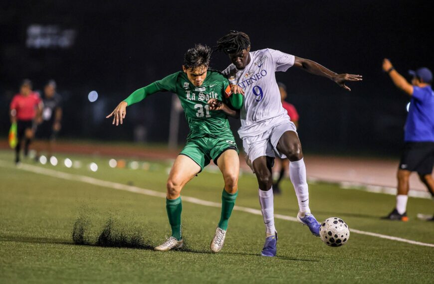 Green Booters, sinabayan ang karipas ng Ateneo Men’s Football Team
