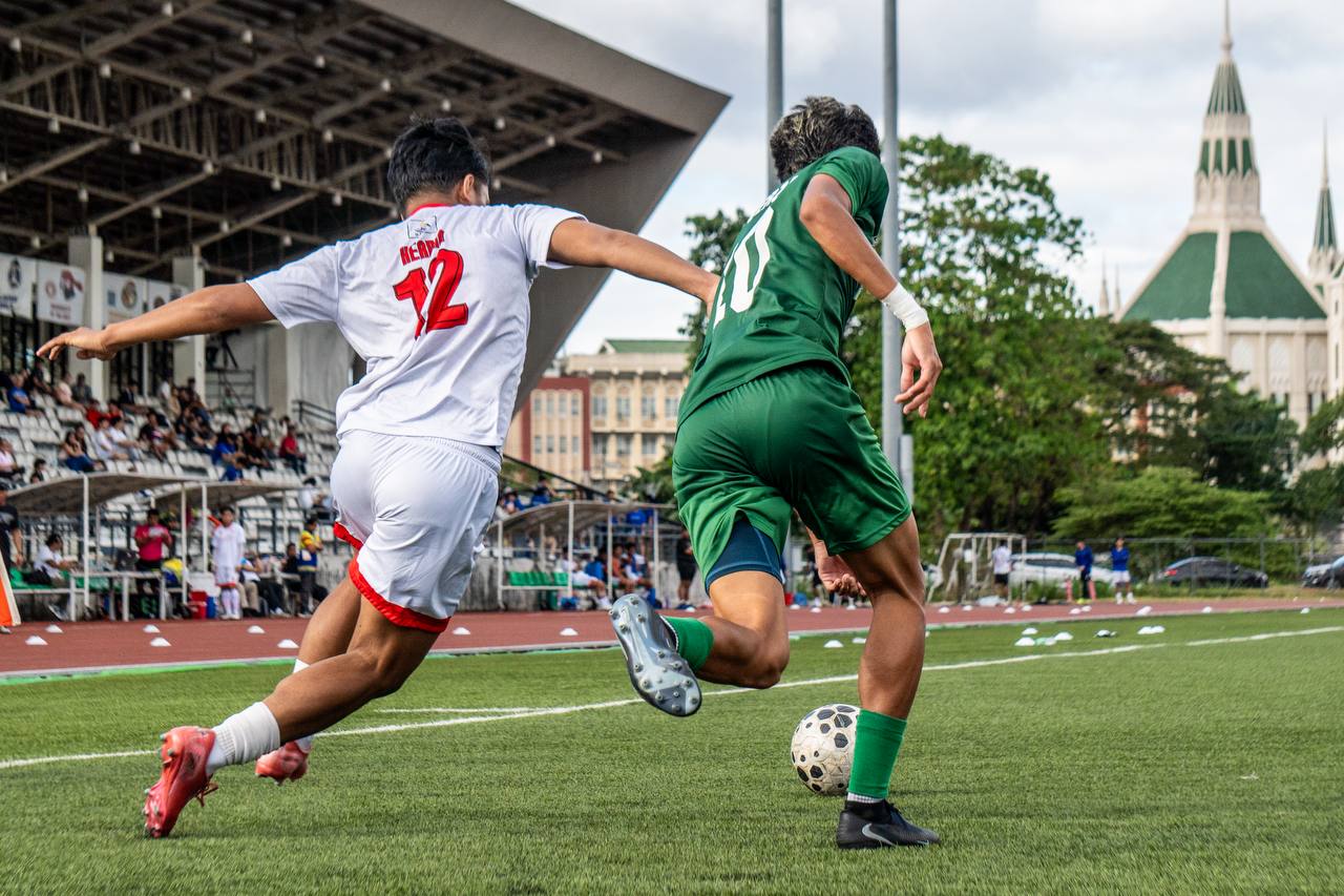 Green Booters, nilamukos ang UE Men’s Football Team