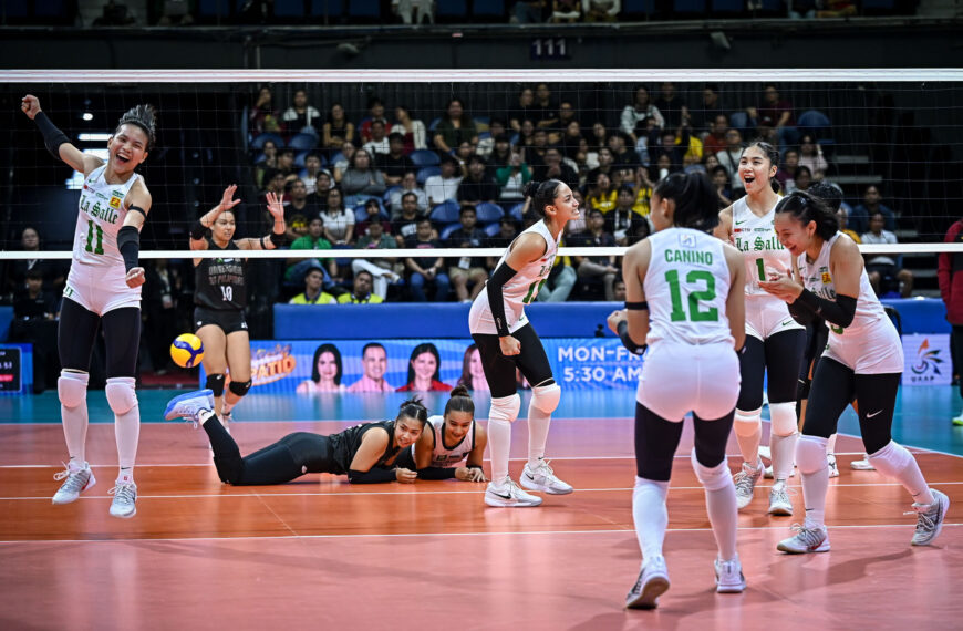 Lady Spikers, pinulbos ang Fighting Maroons; patuloy ang pagdomina sa UAAP