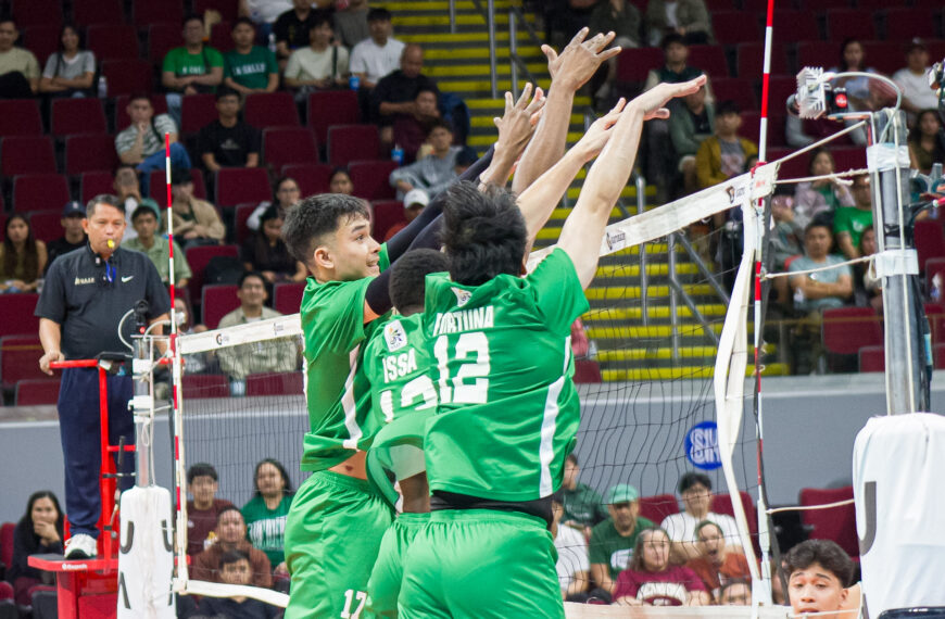 Green Spikers, naduhagi sa pagsuwag ng Tamaraws