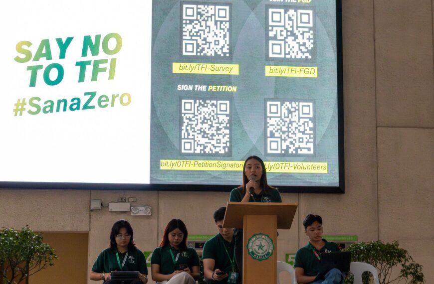 Tinig ng Lasalyano kontra TFI, namutawi sa isinagawang MSCCTF Press Conference ng USG