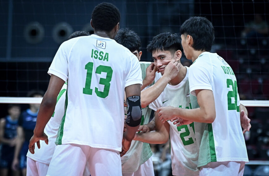 An-AdU One: Green Spikers, iginapos ang pagaspas ng Adamson Soaring Falcons